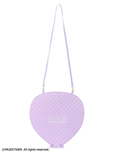 Green Parks「ムジークタイガー/うちわショルダー」|ショルダー・メッセンジャー|Purple