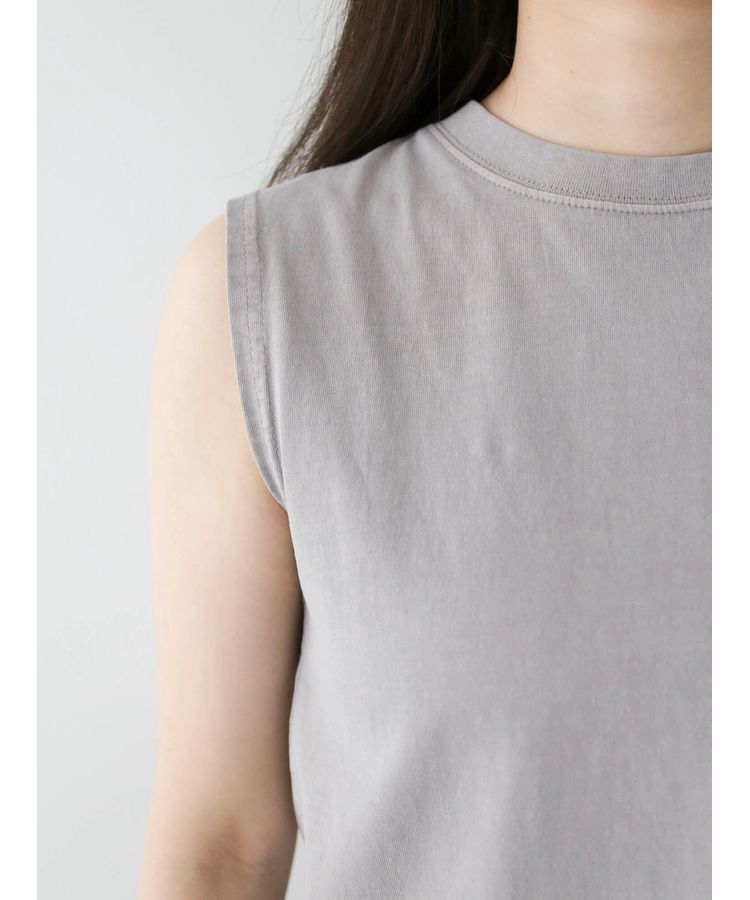 Green Parks「・Double　Flags　ピグメント加工ノースリTEE」|Tシャツ・カットソー|