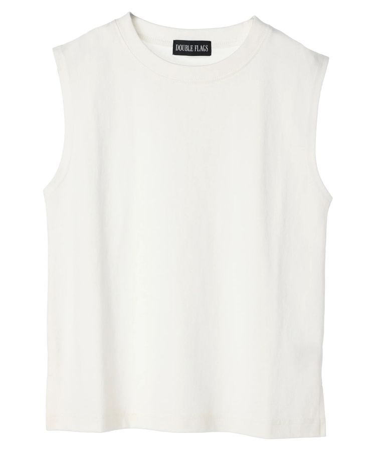 Green Parks「・Double　Flags　ピグメント加工ノースリTEE」|Tシャツ・カットソー|