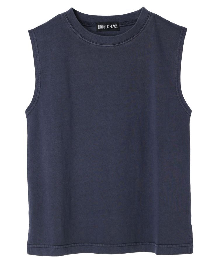 Green Parks「・Double　Flags　ピグメント加工ノースリTEE」|Tシャツ・カットソー|