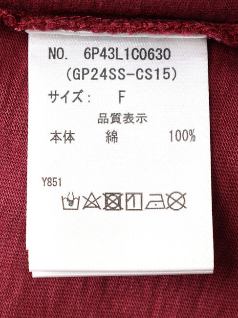 Green Parks「・Double　Flags　ピグメント加工ノースリTEE」|Tシャツ・カットソー|