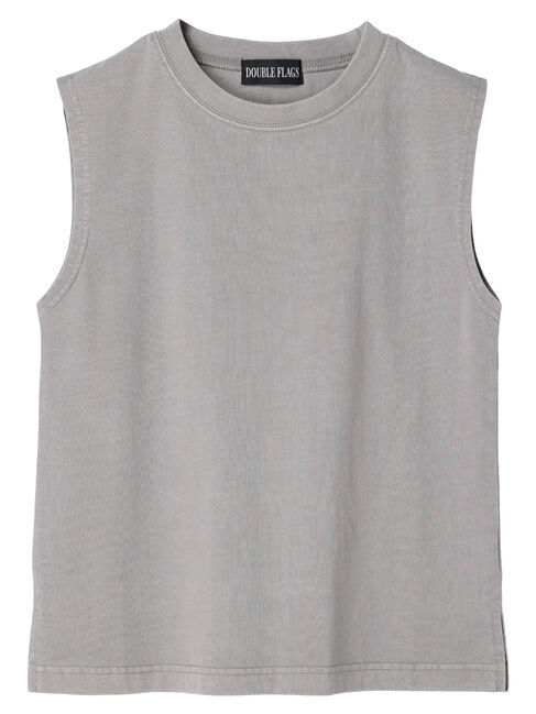 Green Parks「・Double　Flags　ピグメント加工ノースリTEE」|Tシャツ・カットソー|