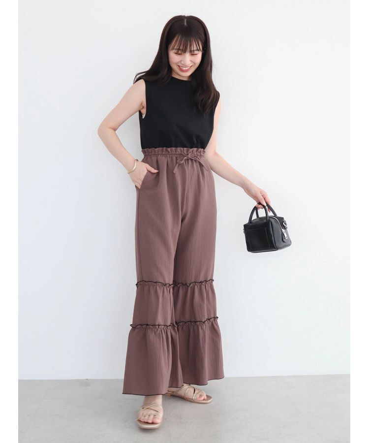 Green Parks「・Double　Flags　ピグメント加工ノースリTEE」|Tシャツ・カットソー|