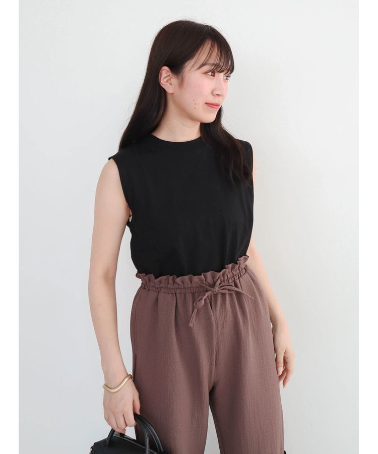 Green Parks「・Double　Flags　ピグメント加工ノースリTEE」|Tシャツ・カットソー|