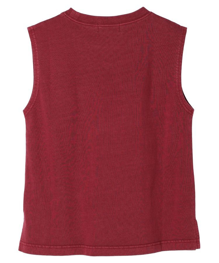 Green Parks「・Double　Flags　ピグメント加工ノースリTEE」|Tシャツ・カットソー|