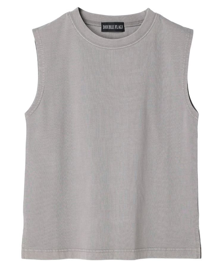 Green Parks「・Double　Flags　ピグメント加工ノースリTEE」|Tシャツ・カットソー|