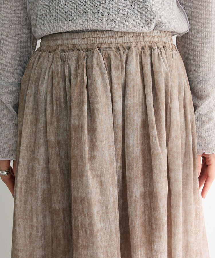 armonia「SET2点マーブル柄＋チュールスカート」|フレア|