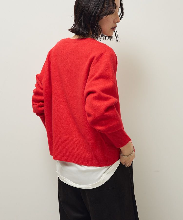 Green Parks「裾ラウンドホワイトインナー」|Tシャツ・カットソー|