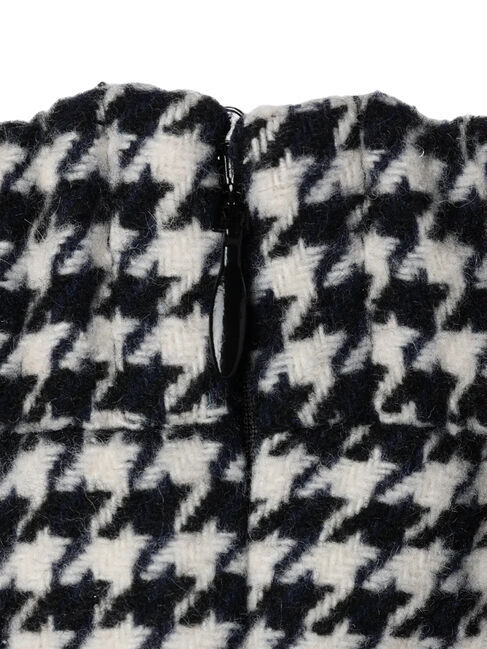 YECCA VECCA「千鳥柄Aラインロングスカート」|スカート|