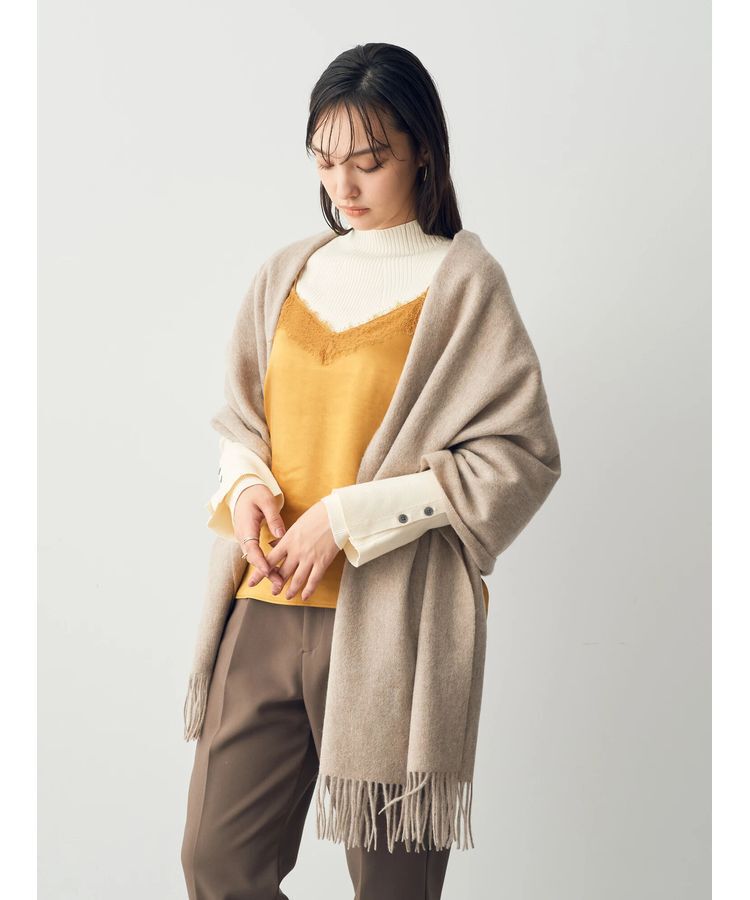 YECCA VECCA「ウォッシャブルウールストール」|ストール|