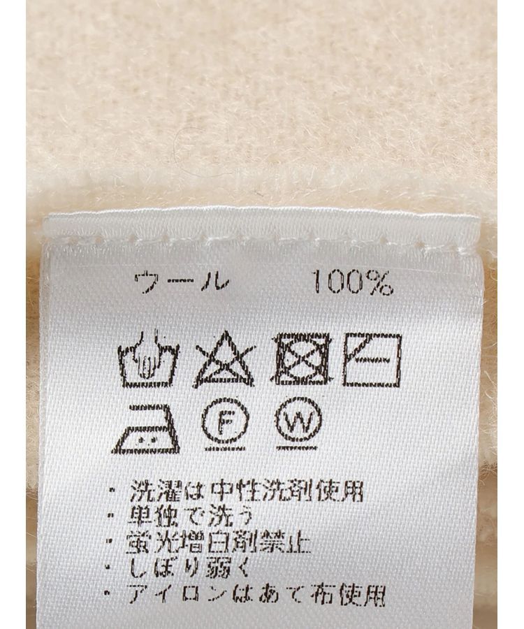 YECCA VECCA「ウォッシャブルウールストール」|ストール|