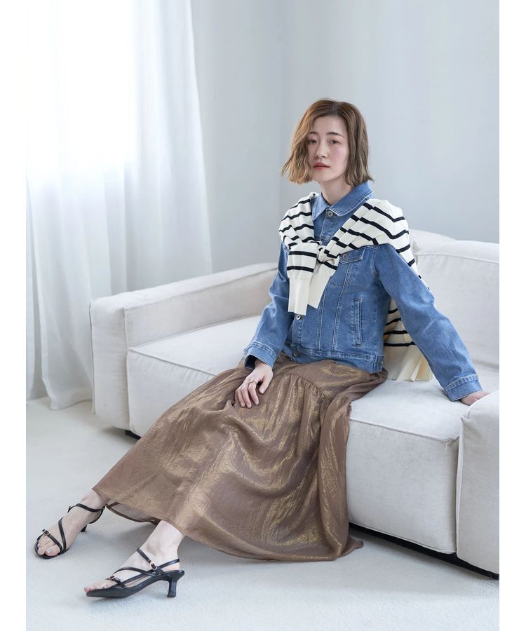 YECCA VECCA「ストレッチGジャン」|テーラードジャケット|