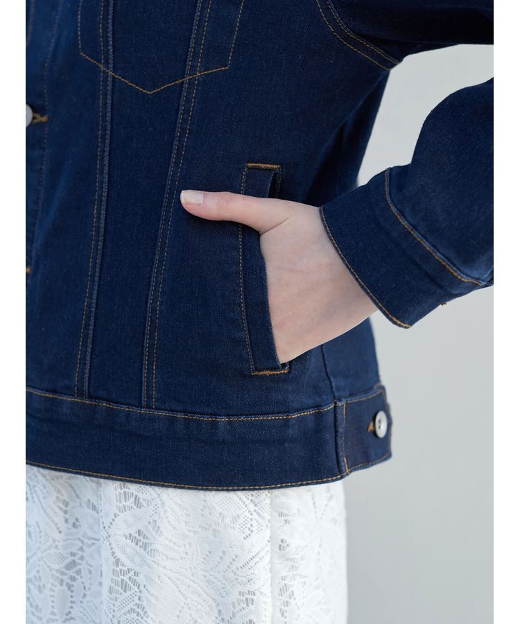 YECCA VECCA「ストレッチGジャン」|テーラードジャケット|