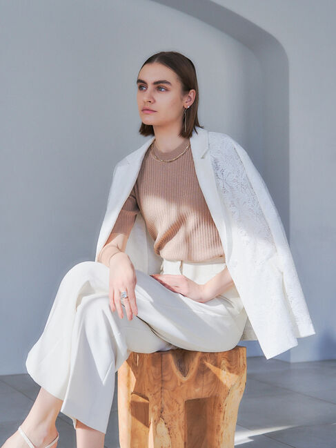 YECCA VECCA「レースジャケット」|その他|