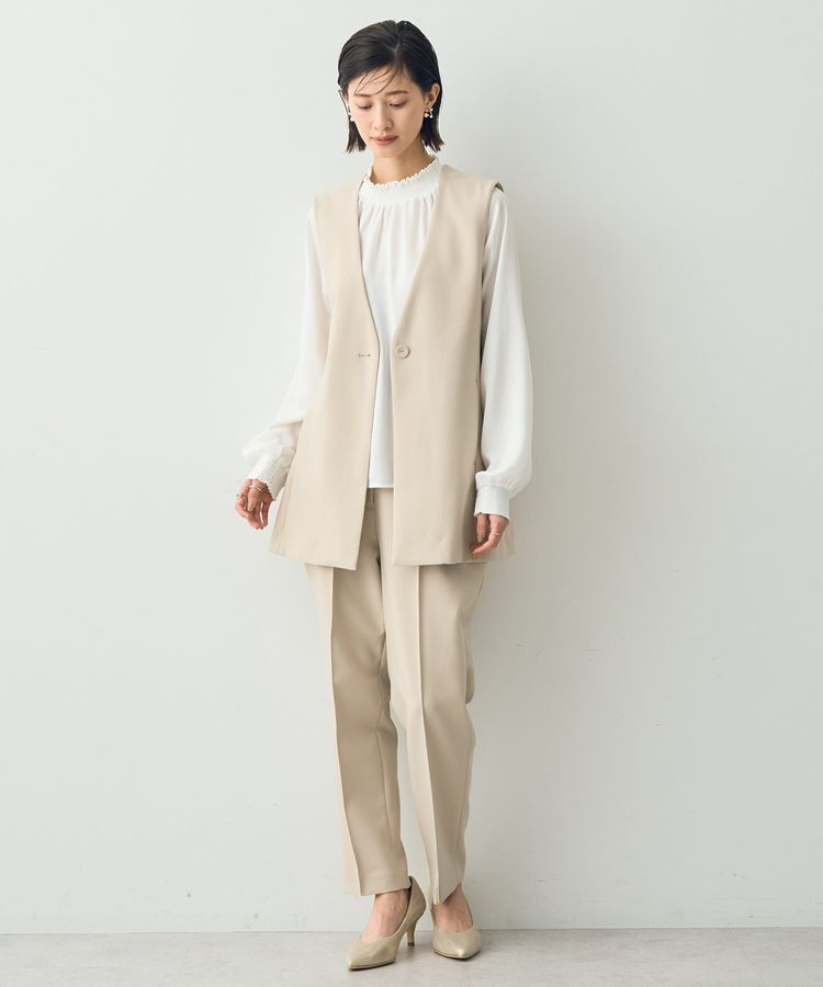 YECCA VECCA「ストレッチピンタックパンツ」|その他|