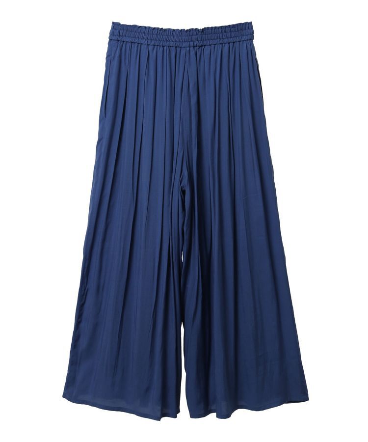 YECCA VECCA「シルキータックワイドパンツ」|その他|