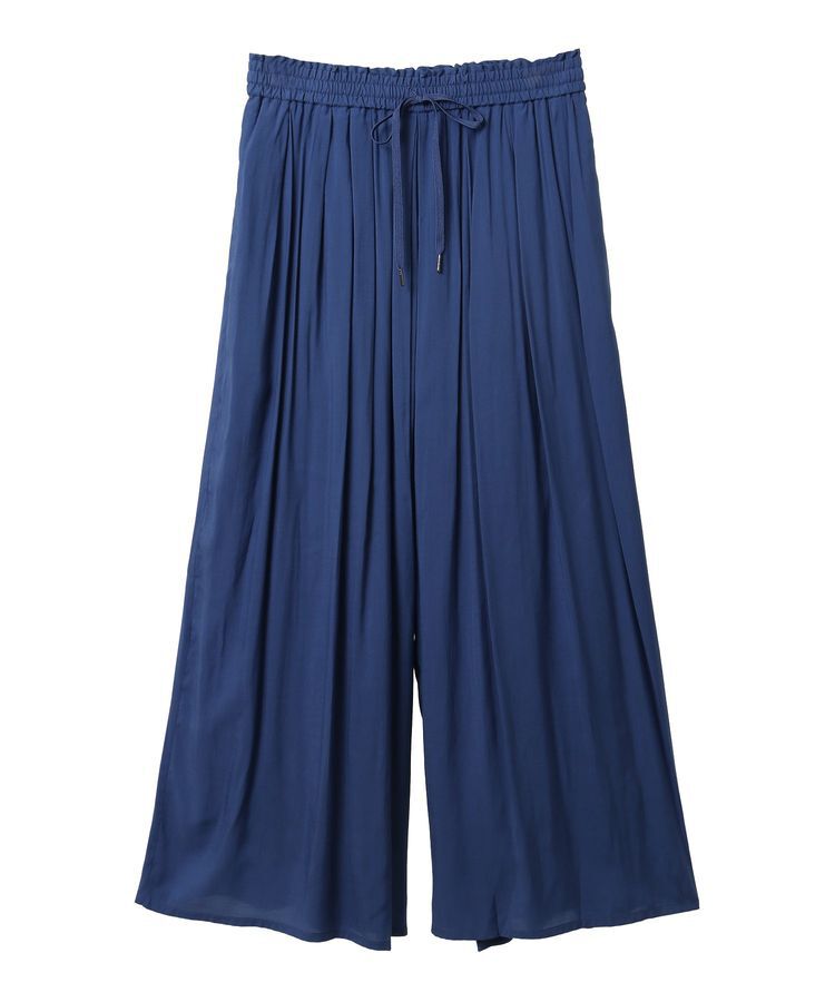 YECCA VECCA「シルキータックワイドパンツ」|その他|