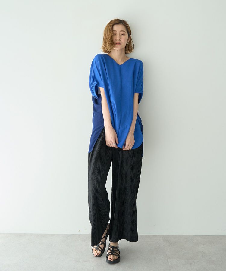 YECCA VECCA「MIXプリーツパンツ」|その他|