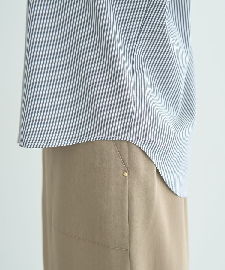 YECCA VECCA「2wayボリューム袖スキッパーブラウス」|シャツ・ブラウス|