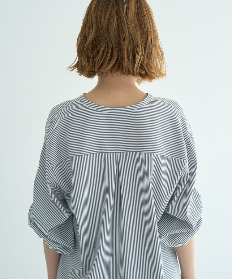 YECCA VECCA「2wayボリューム袖スキッパーブラウス」|シャツ・ブラウス|