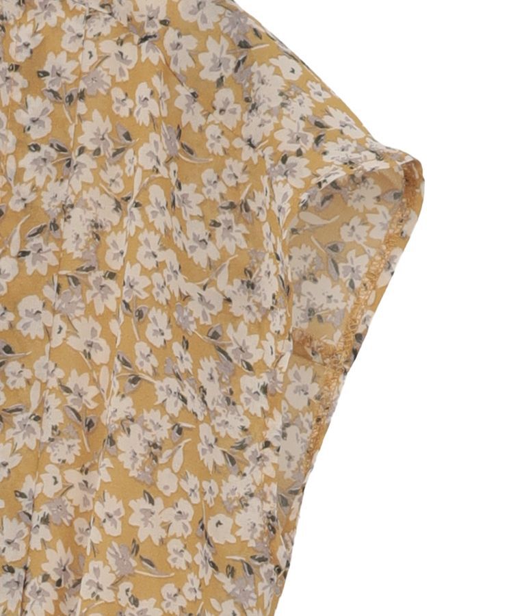 YECCA VECCA「小花柄プリーツワンピース」|ワンピース|