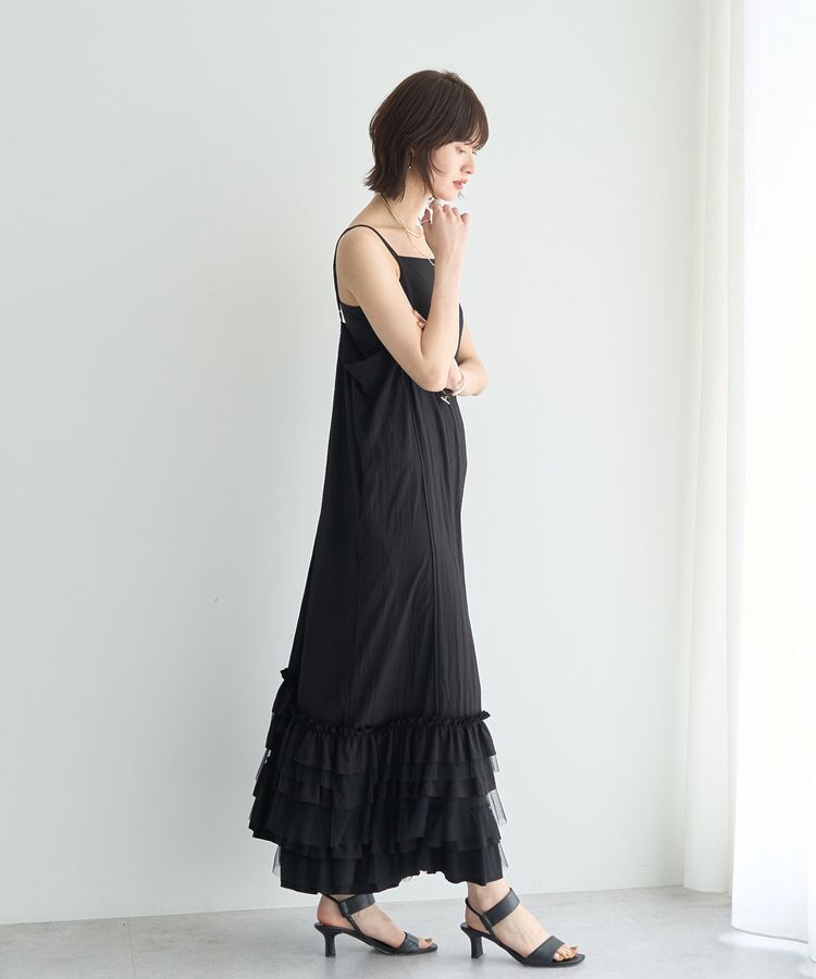 Editt by YECCA VECCA「ラッフルキャミワンピース」|ワンピース|