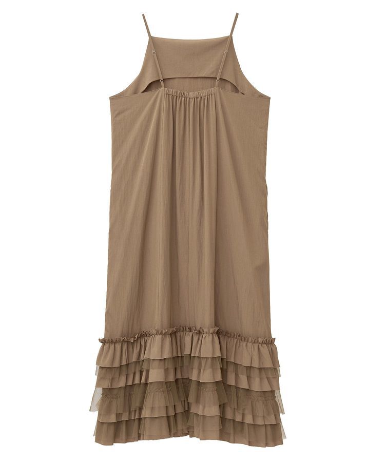 Editt by YECCA VECCA「ラッフルキャミワンピース」|ワンピース|