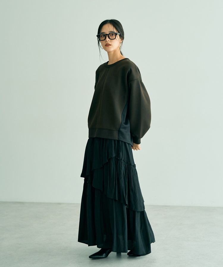 YECCA VECCA「切替プルオーバー」|Tシャツ・カットソー|