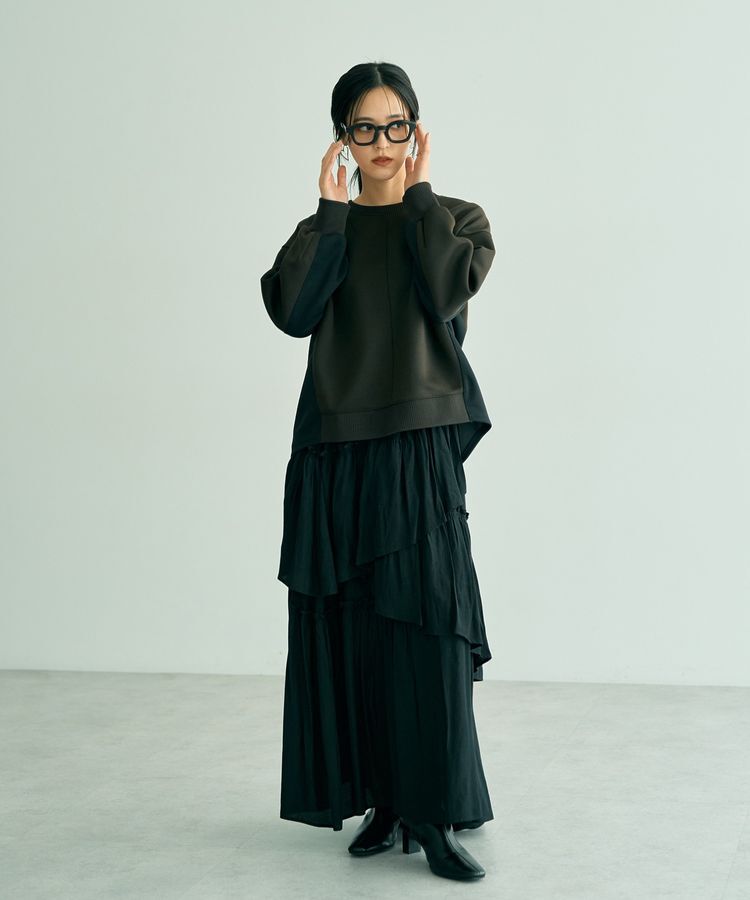 YECCA VECCA「切替プルオーバー」|Tシャツ・カットソー|