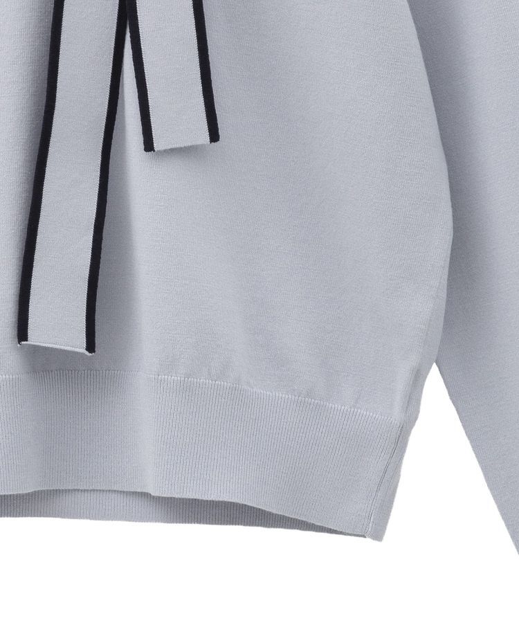 YECCA VECCA「配色ボウタイニット」|ニット・セーター|