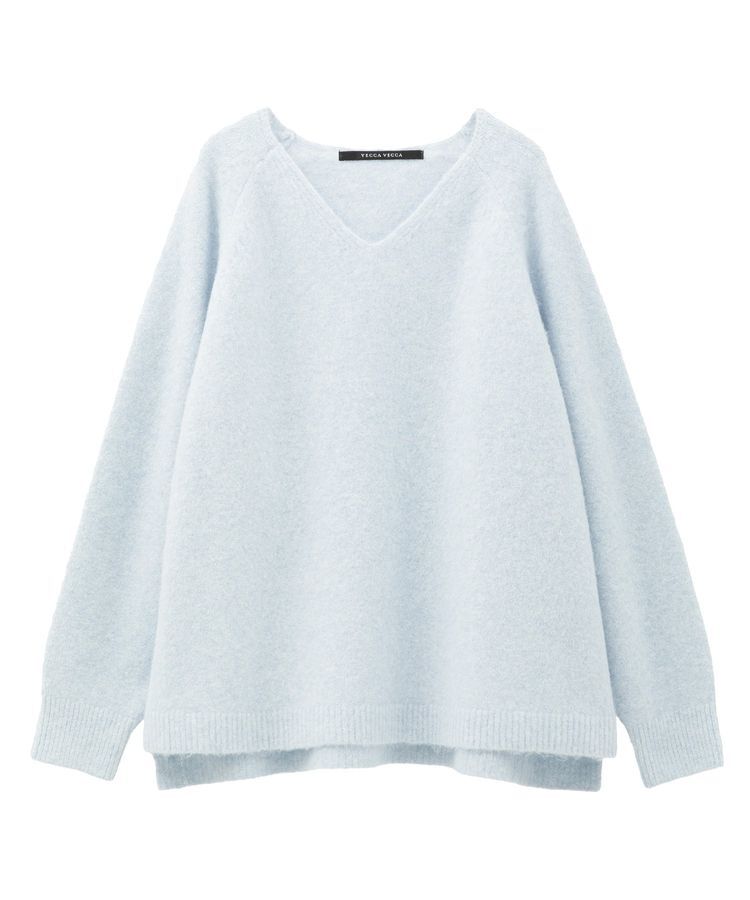 YECCA VECCA「Vネックルーズニット」|ニット・セーター|