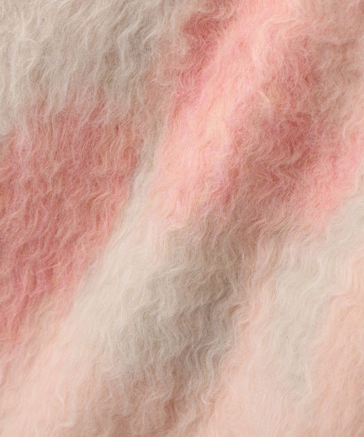 YECCA VECCA「フラワー柄シャギーニット」|ニット・セーター|