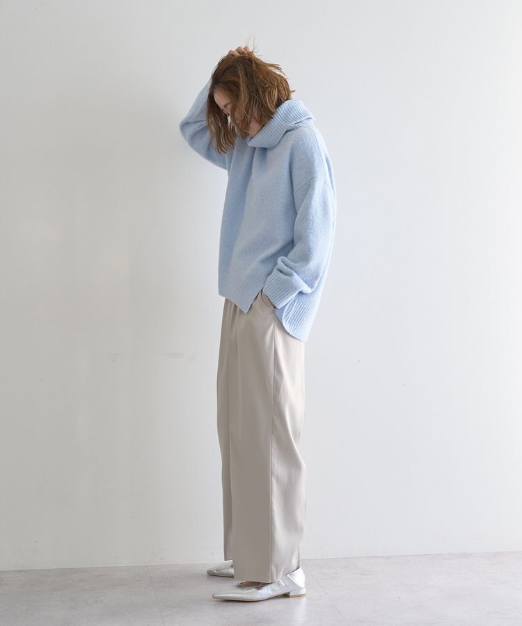 YECCA VECCA「スリットタートルネックニット」|ニット・セーター|