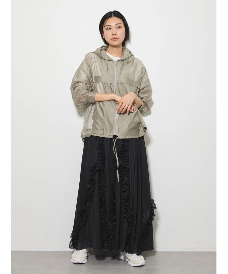 GARAGE OF GOOD CLOTHING「ペチコート付きフリル巻きスカート」|スカート|