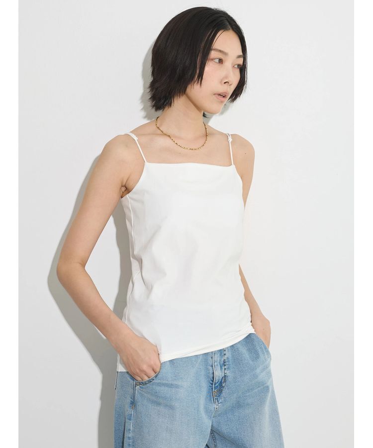 GARAGE OF GOOD CLOTHING「カップインキャミソール」|インナー|White