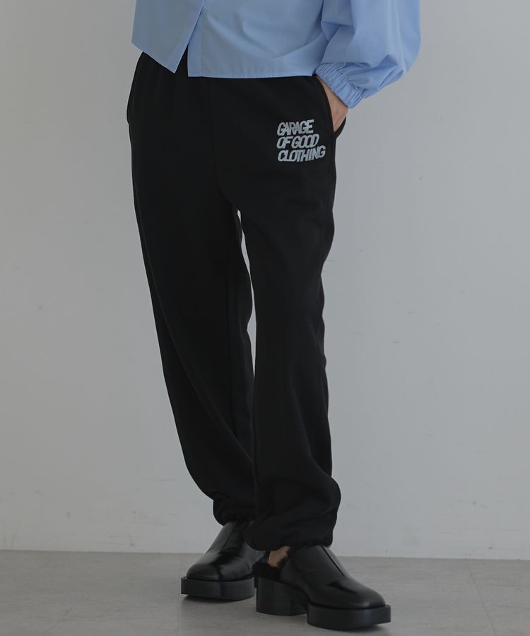 GARAGE OF GOOD CLOTHING「ワンポイントロゴスウェットパンツ」|その他|Black