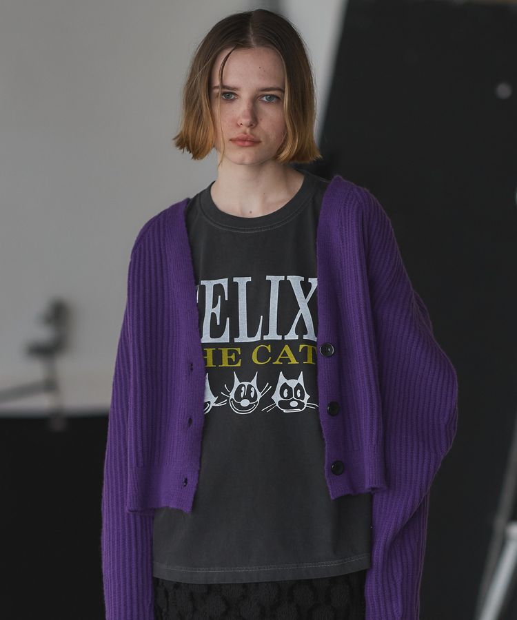 GARAGE OF GOOD CLOTHING「ボリューム袖ショート丈カーディガン」|カーディガン|