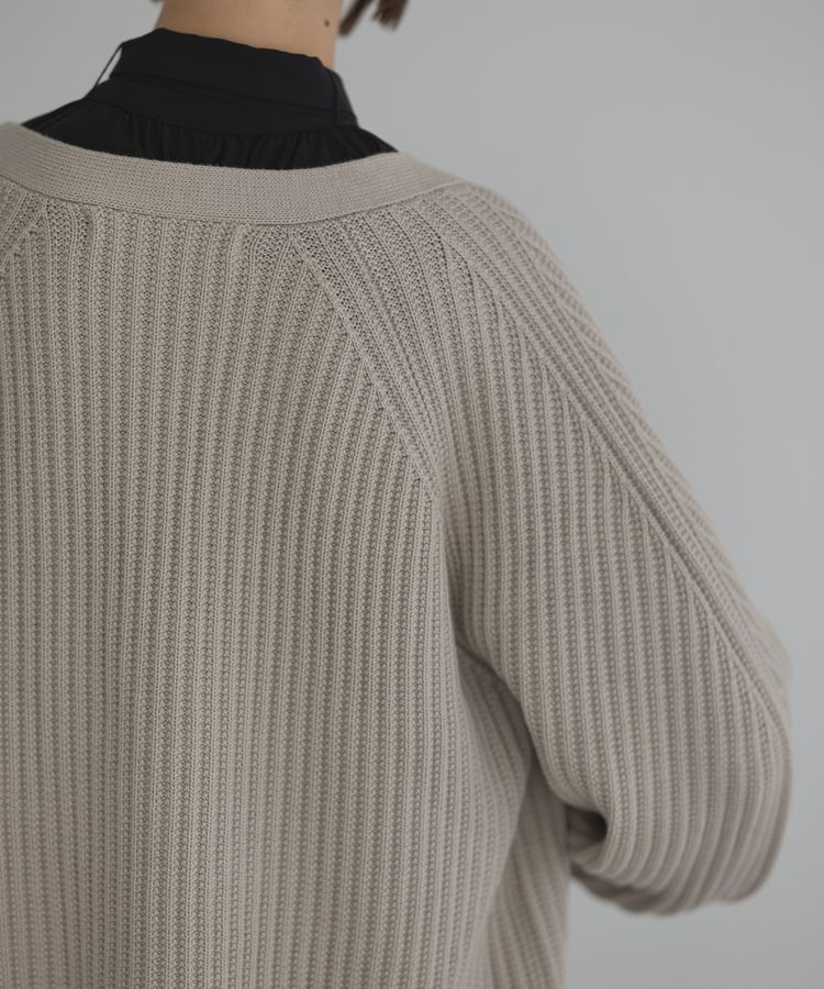 GARAGE OF GOOD CLOTHING「ボリューム袖ショート丈カーディガン」|カーディガン|