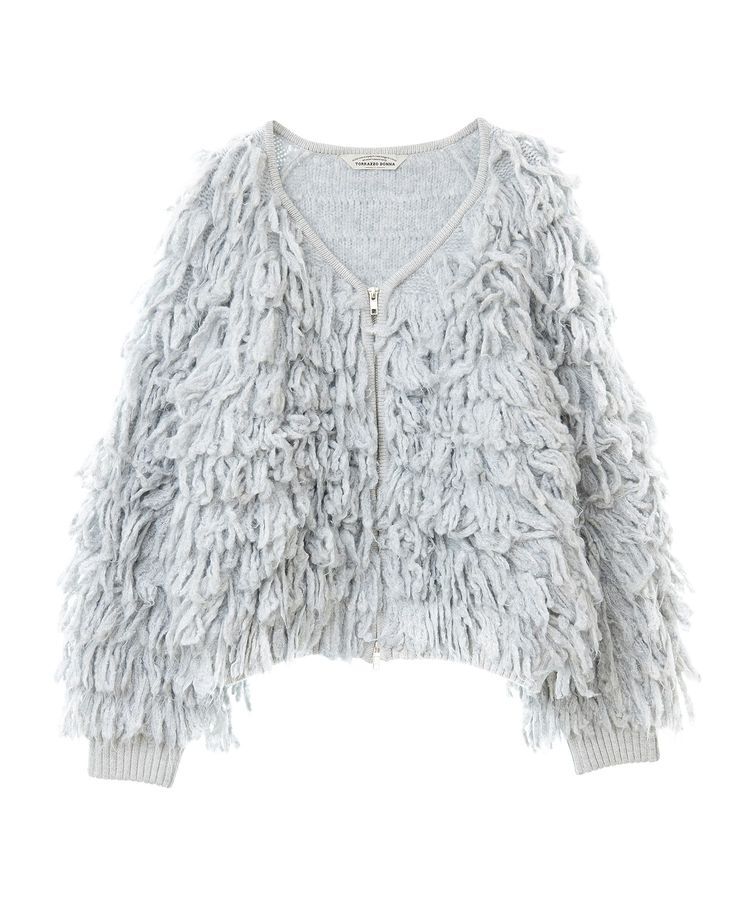 GARAGE OF GOOD CLOTHING「【TORRAZZO DONNA】フリンジニットブルゾン」|ブルゾン・スタジャン|