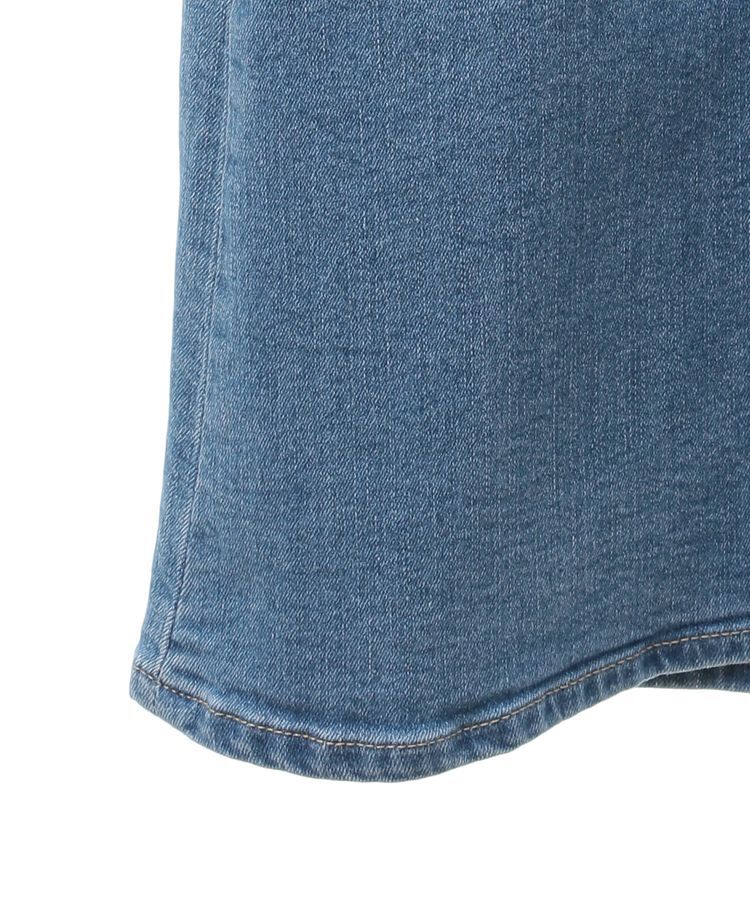 GARAGE OF GOOD CLOTHING「ラップロングデニムスカート」|フレア|