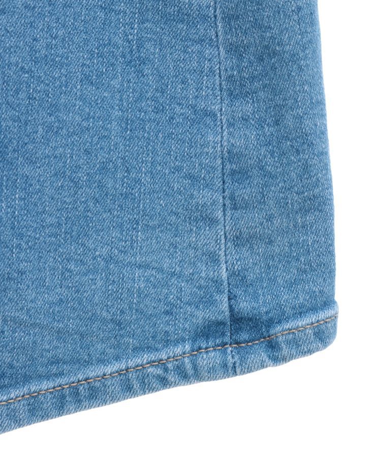 GARAGE OF GOOD CLOTHING「ラップロングデニムスカート」|フレア|