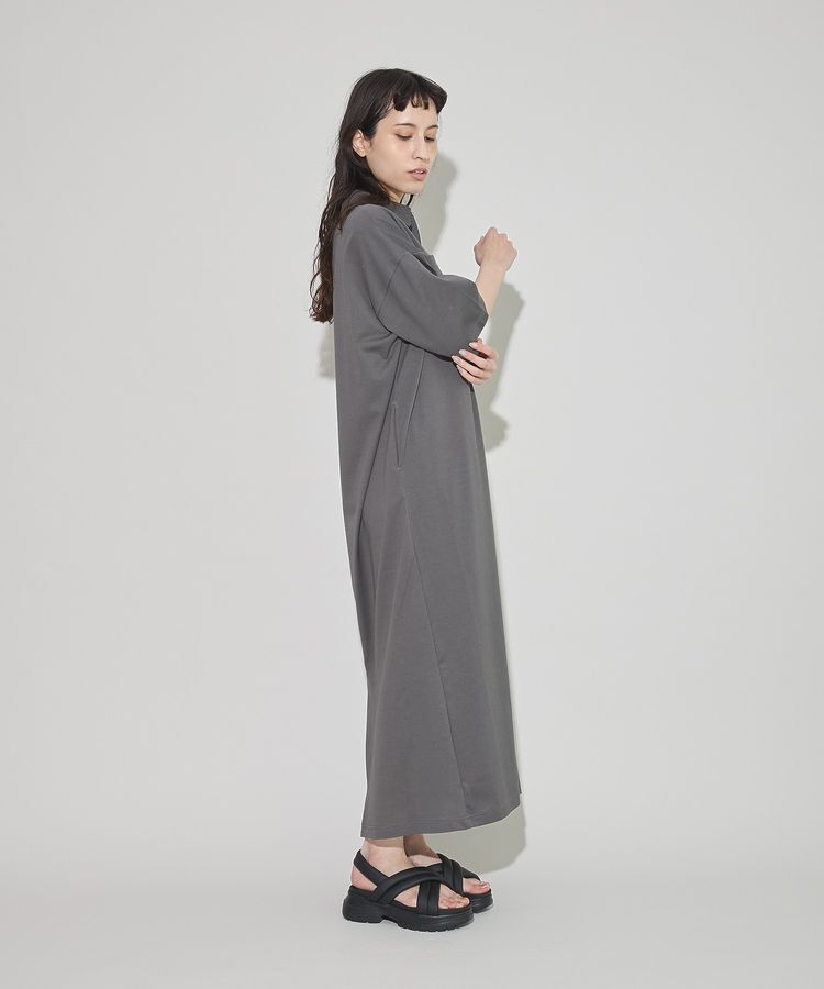 GARAGE OF GOOD CLOTHING「【日本製】ポロ襟ZIP付ワンピース」|ワンピース|