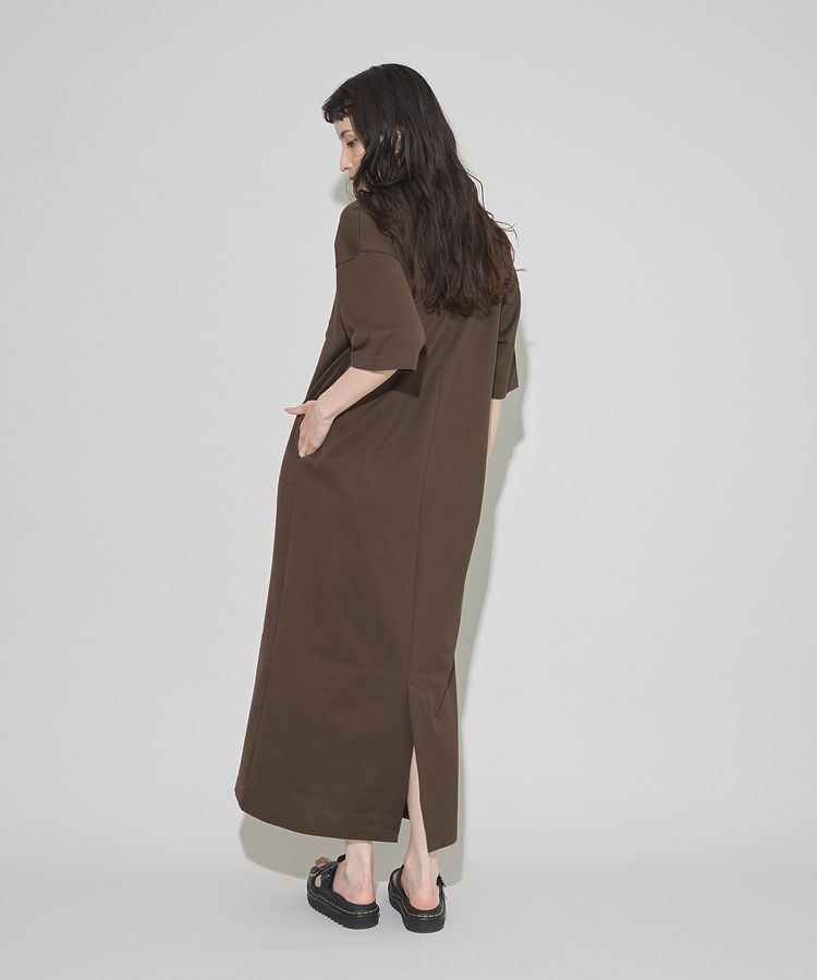 GARAGE OF GOOD CLOTHING「【日本製】ポロ襟ZIP付ワンピース」|ワンピース|