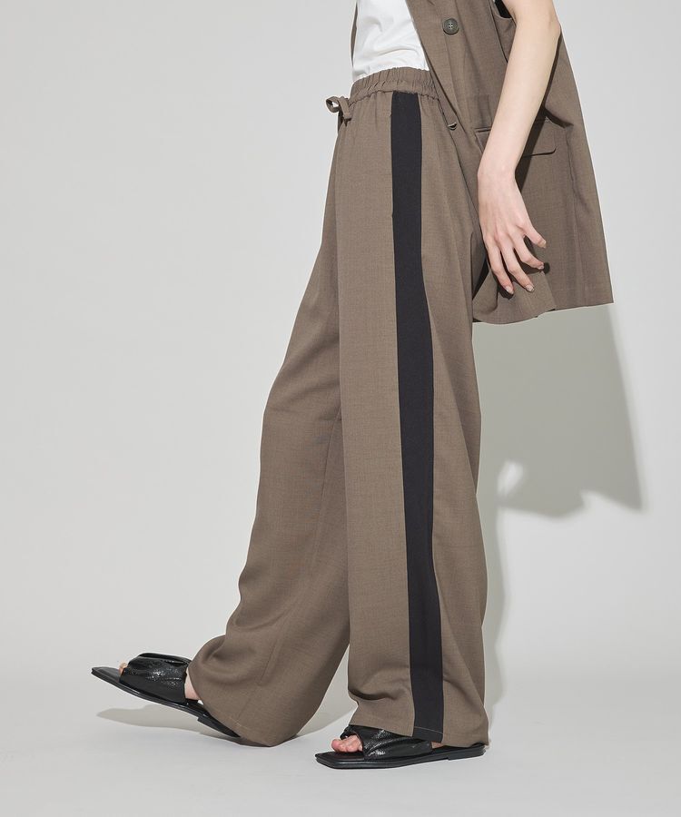 GARAGE OF GOOD CLOTHING「無地サイドラインドロストパンツ」|その他|