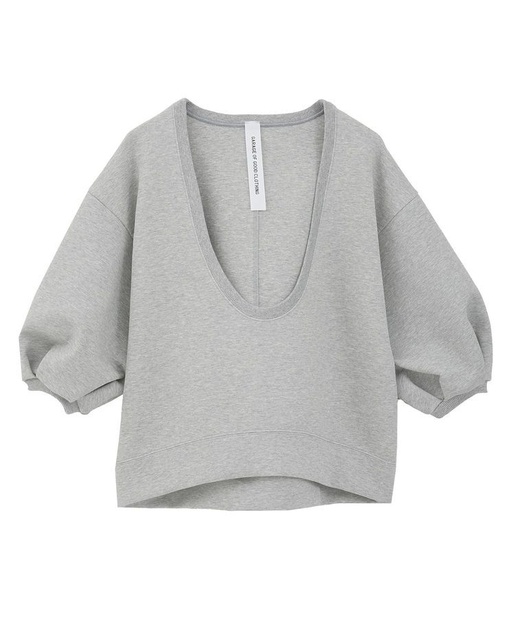 GARAGE OF GOOD CLOTHING「【日本製】深Uネック袖ボリュームプルオーバー」|Tシャツ・カットソー|