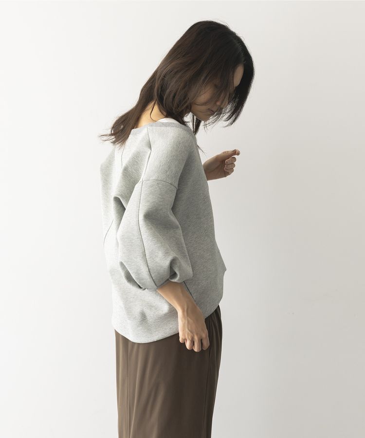 GARAGE OF GOOD CLOTHING「【日本製】深Uネック袖ボリュームプルオーバー」|Tシャツ・カットソー|