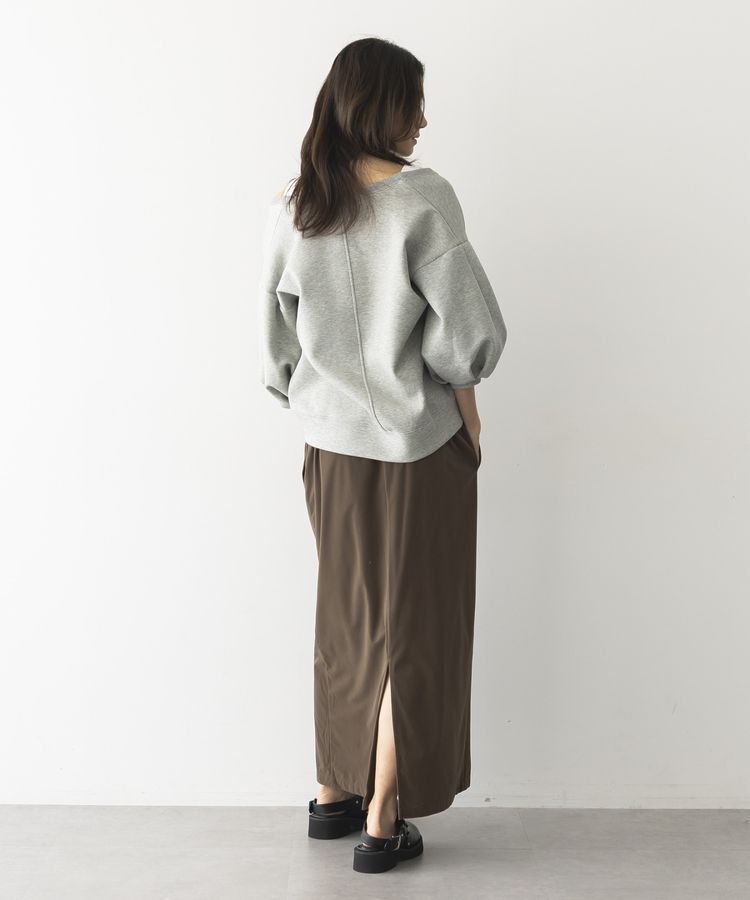 GARAGE OF GOOD CLOTHING「【日本製】深Uネック袖ボリュームプルオーバー」|Tシャツ・カットソー|