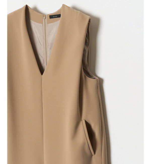 allureville「【allureville&times;otonaMUSE】ダブルクロスVネックオールインワン」|その他|