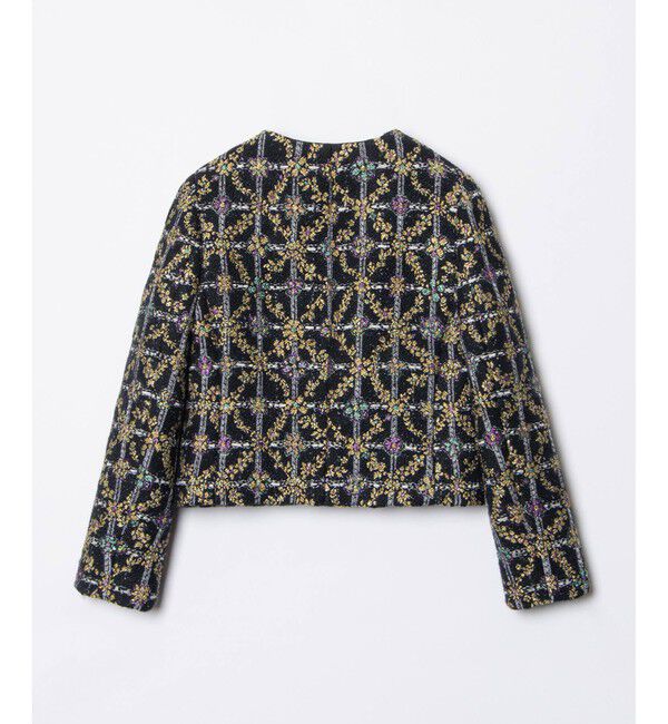 LOULOU WILLOUGHBY「【LOULOU WILLOUGHBY】MALHIA KENTラメジャガード ジャケット」|その他|