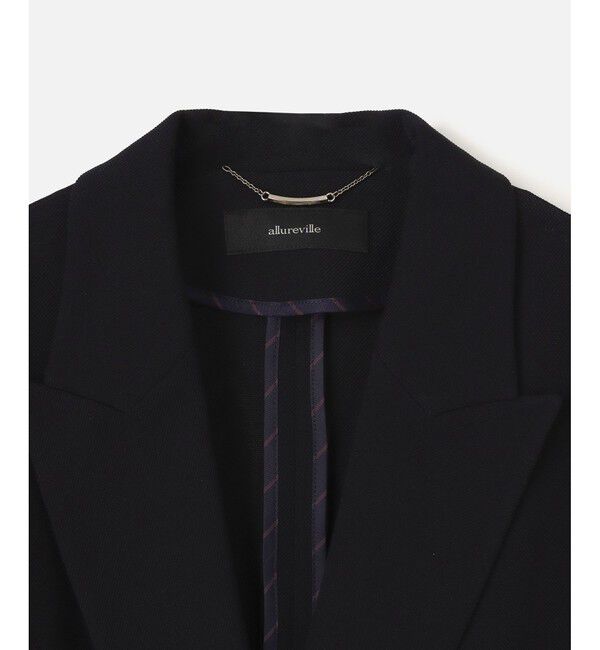 allureville「レノクロス1Bタイトジャケット」|テーラードジャケット|